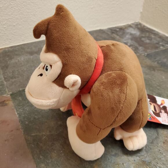 Plush - Donkey Kong 10 Inch (NEW) - Super Mario - Nintendo - Picture 7 of 8